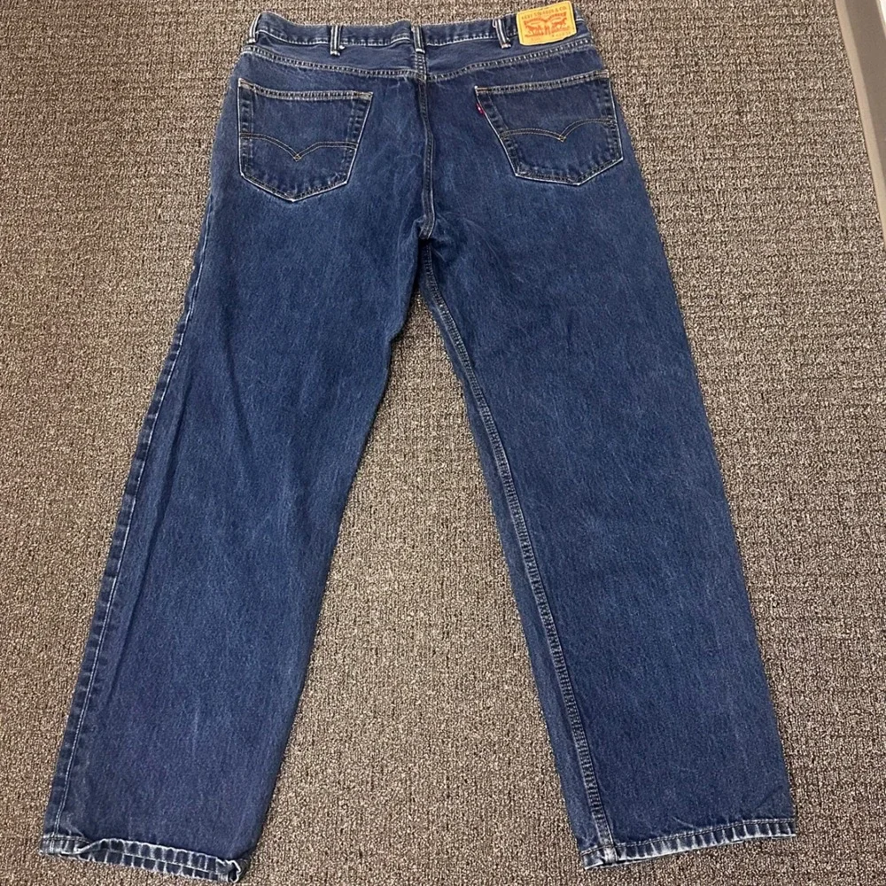 Levis 550 Jeans Mens 40x32 Relaxed Fit Tapered Denim Medium‎ Wash Y2K Streetwear